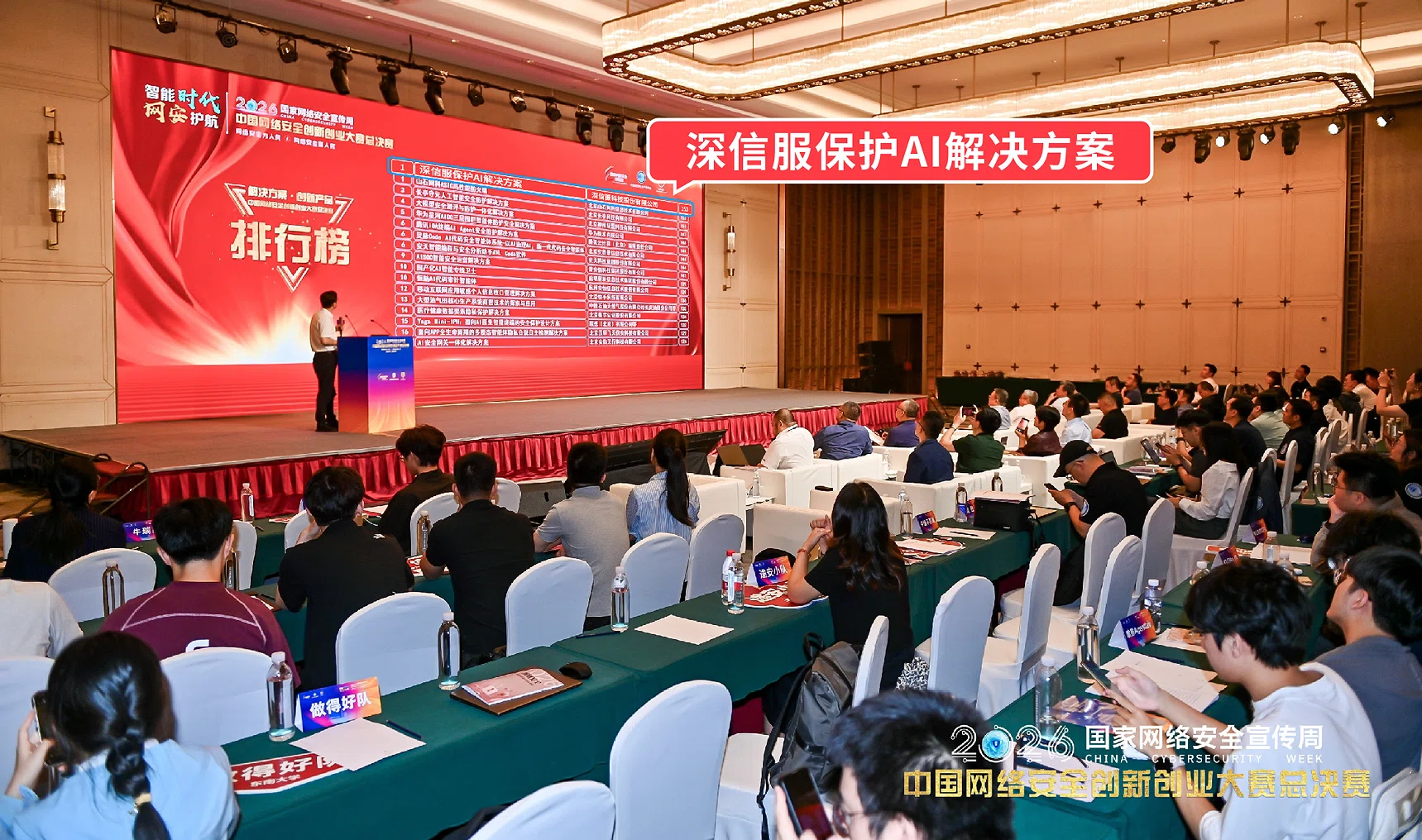 深信服获得2026年中国网络安全创新创业大赛一等奖