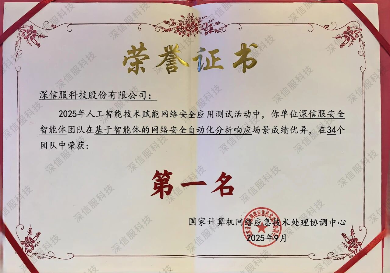 荣誉证书