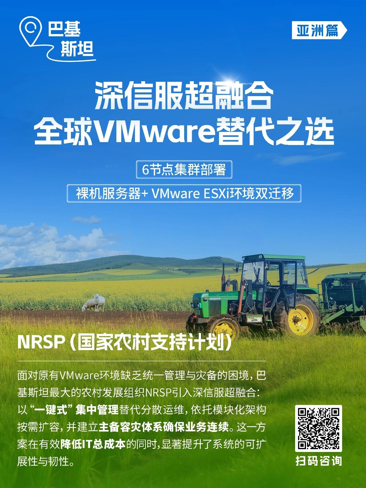 全球VMware替代NRSP(国家农村支持计划)