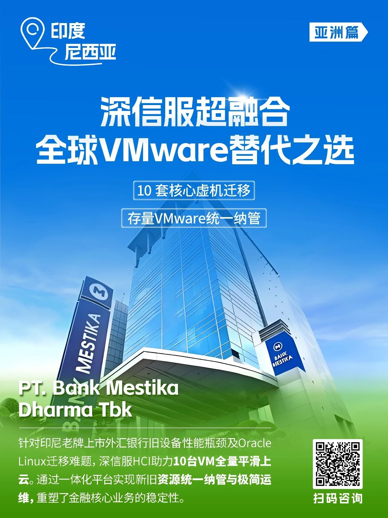 全球VMware替代PT.BankMestikaDharmaTbk