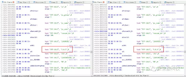 GandCrab5.0.9版本号变化 GandCrab5.0.9版本号变化