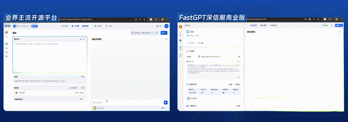➢ FastGPT深信服商业版对复杂文档的解析效果，远超同类平台