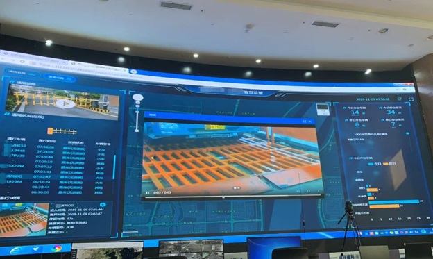 锐明技术项目演示大屏