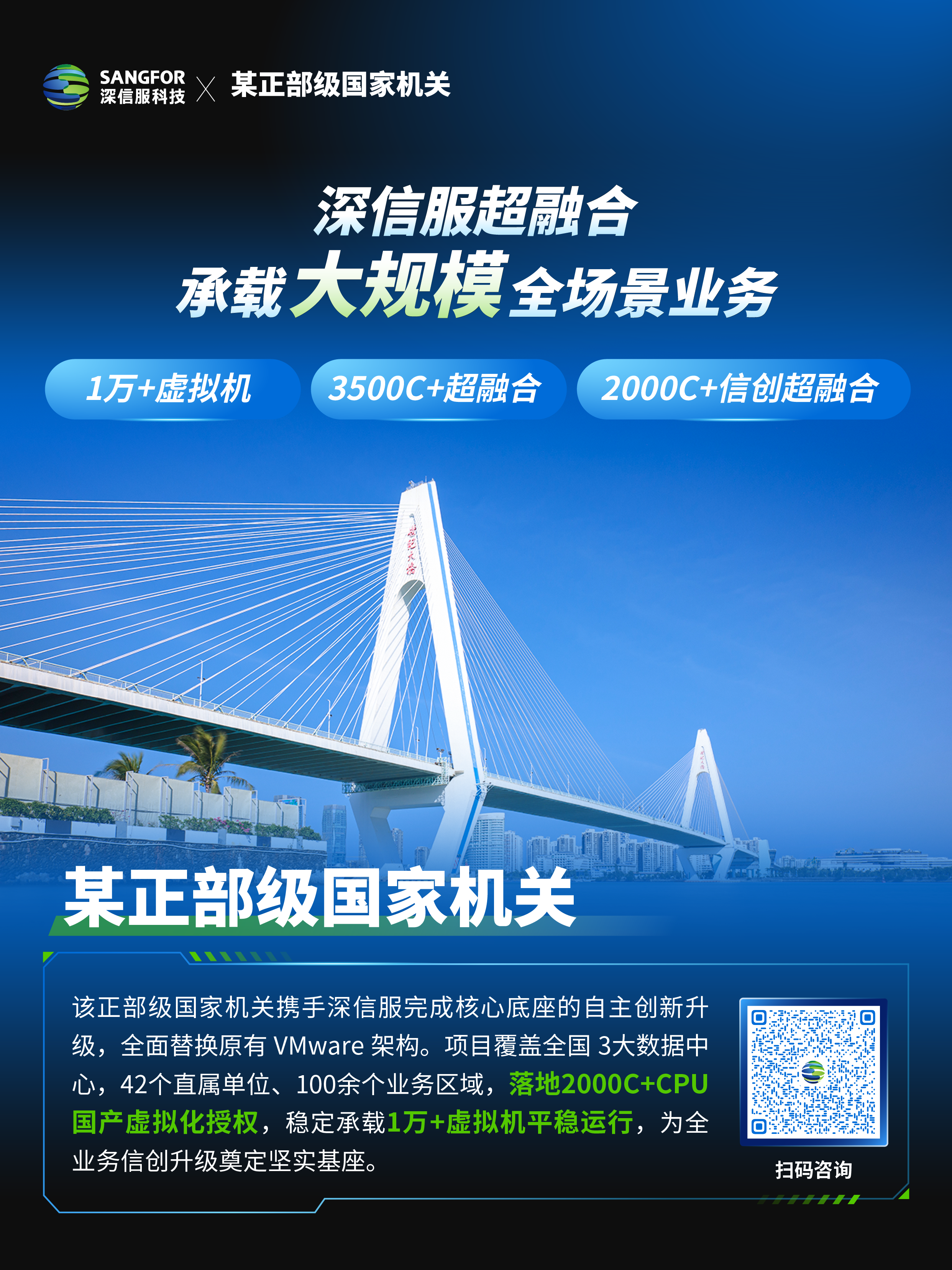 某正部级国家机关部署深信服超融合