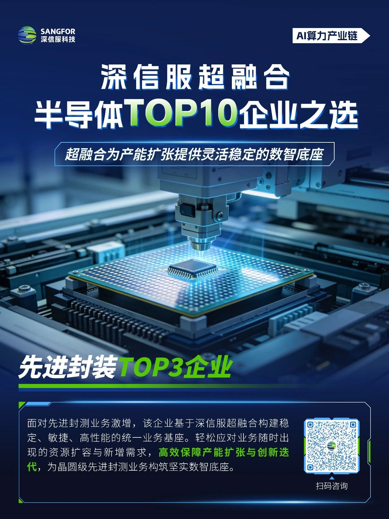 先进封装TOP3企业